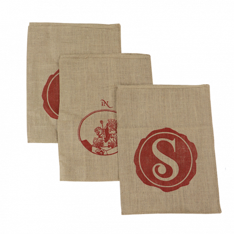 Sinterklaas jute zakken gebruik: Sinterklaas jute zakken