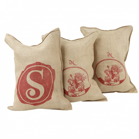 Sinterklaas jute zakken gebruik: Sinterklaas jute zakken