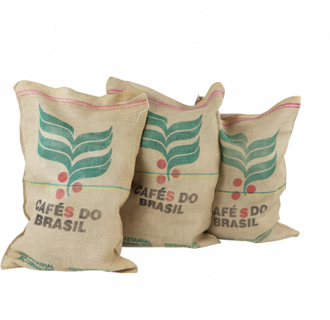196001 Jute koffiezakken - Café do Brasil