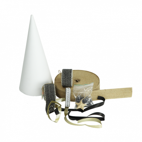 DIY pakket jute kerstboom gebruik: DIY pakket jute kerstboom