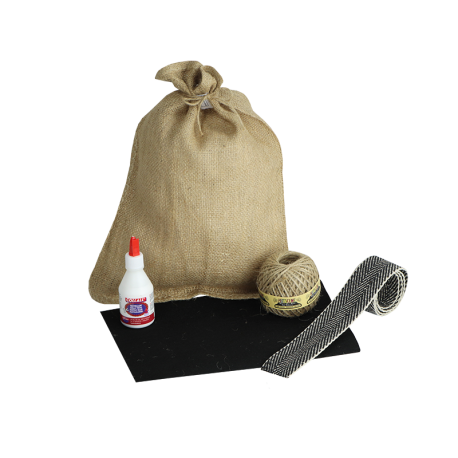 DIY-pakket jute kerst kussen