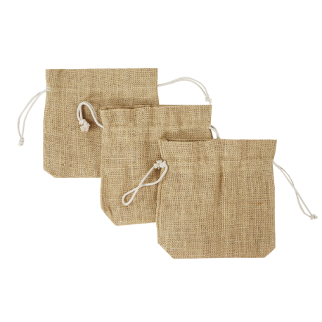 Jute geschenkzakken 19 cm x 19 cm gebruik: Jute geschenkzakken 19 cm x 19 cm