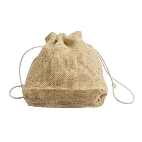 Jute geschenkzakken 19 cm x 19 cm gebruik: Jute geschenkzakken 19 cm x 19 cm