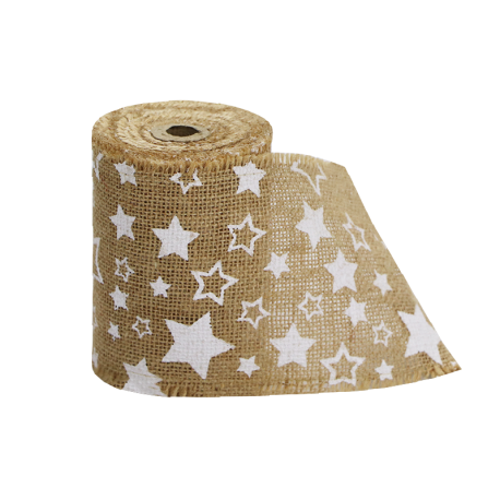 Jute tafelloper bedrukt 10 cm x 5 meter gebruik: Jute tafelloper bedrukt 10 cm x 5 meter