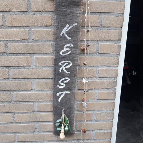 DIY pakket Kerst wandhanger gebruik: DIY pakket Kerst wandhanger