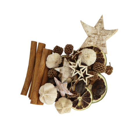 Decoratiematerialen kerstboom