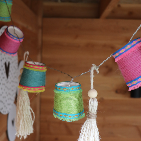 DIY pakket Ibiza slinger gebruik: DIY pakket Ibiza slinger