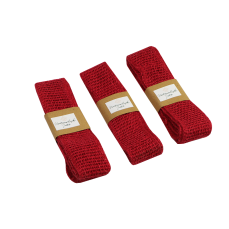 Jute bruiloft lint 5 cm x 3 meter gebruik: Jute bruiloft lint 5 cm x 3 meter