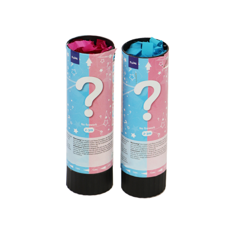 Confetti gender reveal gebruik: Confetti gender reveal