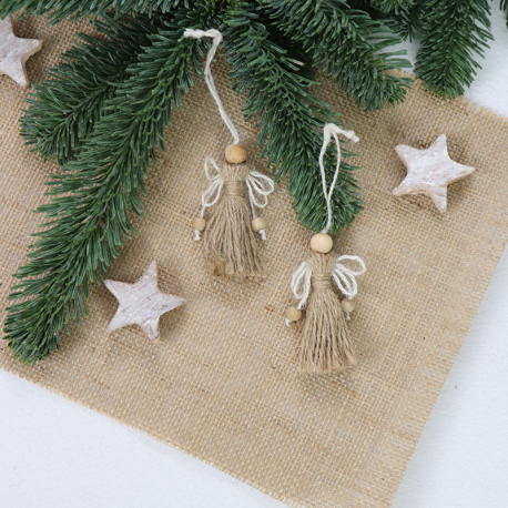 Jute ornament engel gebruik: Jute ornament engel