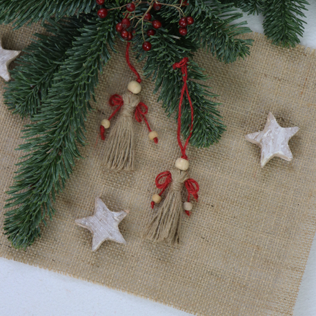 Jute ornament engel gebruik: Jute ornament engel