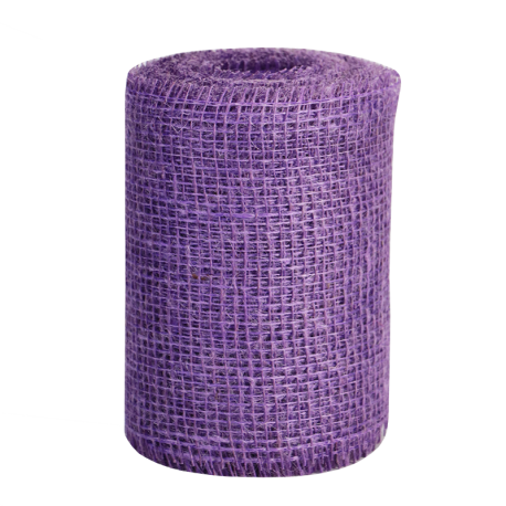 Gekleurd jute band 15 cm x 10 meter gebruik: Gekleurd jute band 15 cm x 10 meter