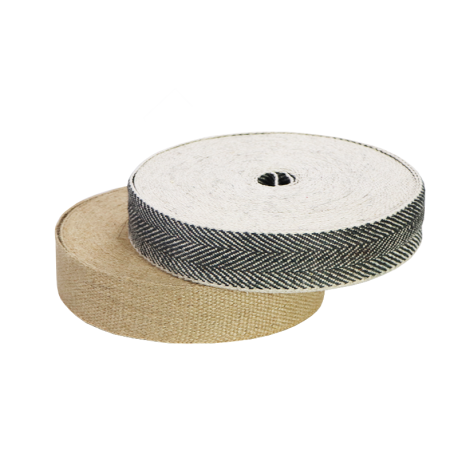 Jute band op rol 5 cm x 30 meter