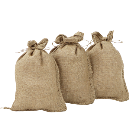 Jute zakken 20 cm x 30 cm