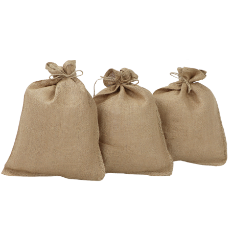Jute zakken 30 cm x 40 cm