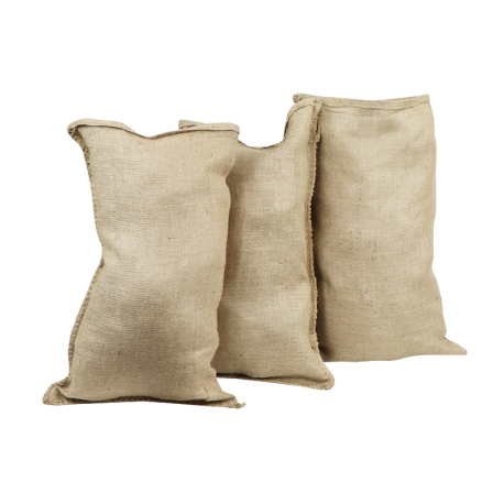 Jute zakken 40 cm x 65 cm