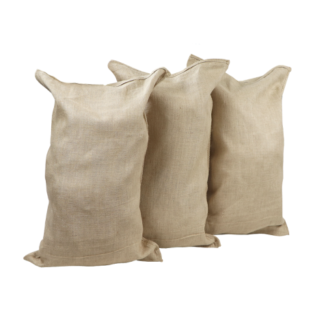 Jute zakken 60 cm x 100 cm