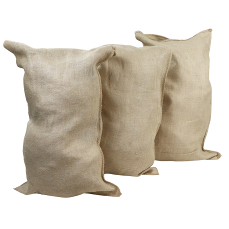 Jute zakken 60 cm x 105 cm