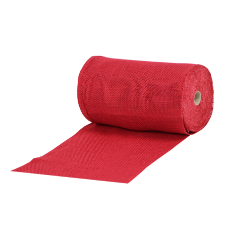 Gekleurd jute stof 10 cm x 1,5 meter gebruik: Gekleurd jute stof 10 cm x 1,5 meter