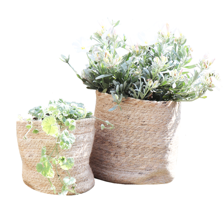 Jute mand 10 cm x 10 cm gebruik: Jute mand 10 cm x 10 cm