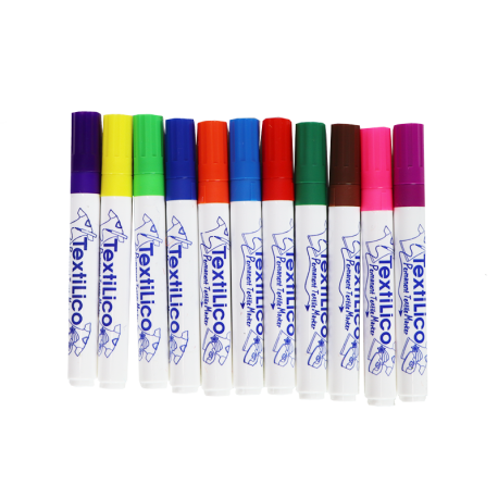 Textielstift permanent combi