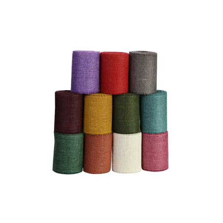 Gekleurd jute samples gebruik: Gekleurd jute samples