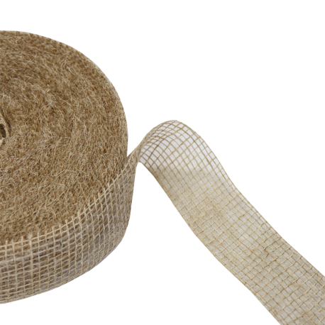 Jute band 5 cm x 40 meter gebruik: Jute band 5 cm x 40 meter
