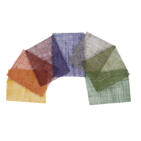 Gekleurd jute samples gebruik: Gekleurd jute samples