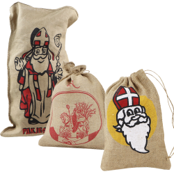 Sinterklaas jute zakken
