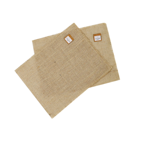 Jute knutselvellen naturel