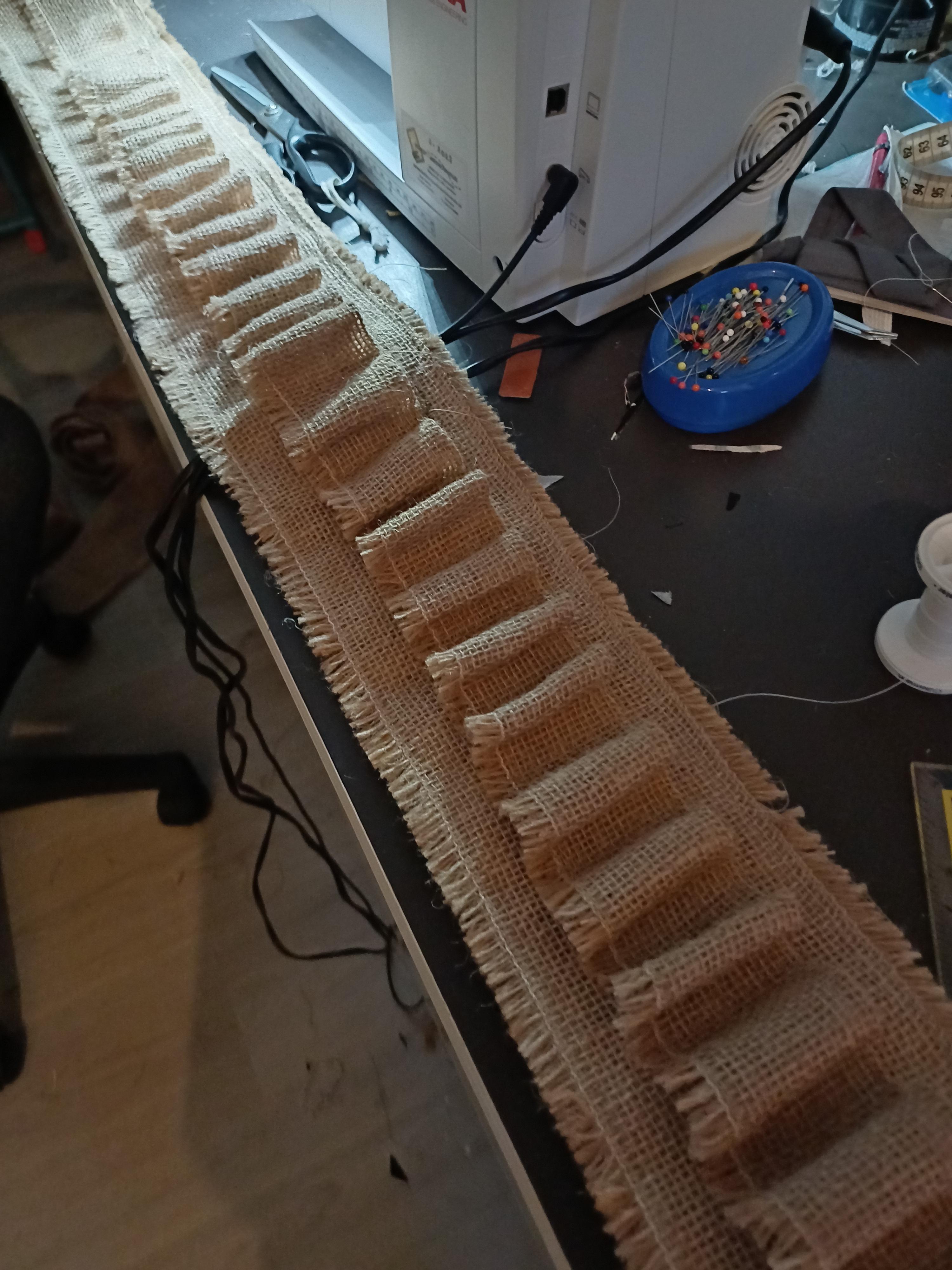 Jute band 5 cm x 3 meter gebruik: Jute band 5 cm x 3 meter